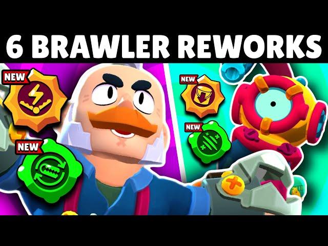 I Created a Rework for 6 Brawlers!