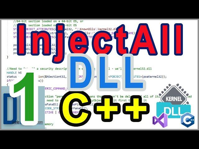 DLL Injection Into All Processes - Part 1 - Installing & Setting up tools, Basic Concepts