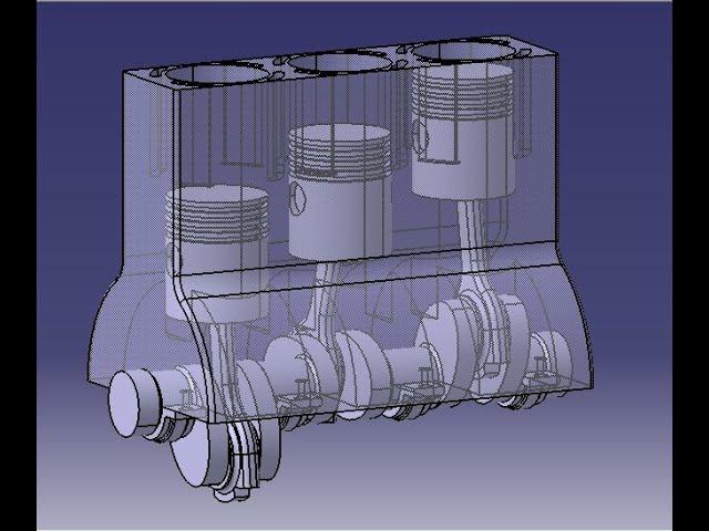 Catia V5 - Motor Çizimi - Montaj