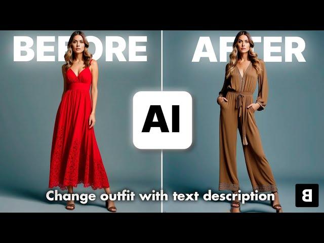 Change Clothes on Your Image from Text Description - AI Clothing Design