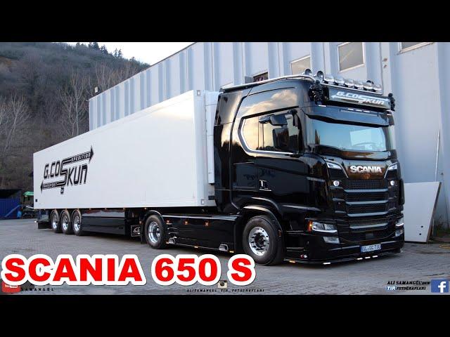 2019 MODEL SCANIA 650 V8 / SADE VE ŞIK KARA YILAN