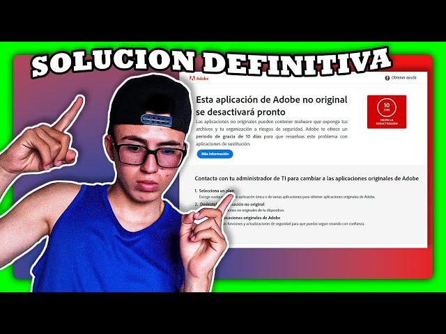 Esta aplicación de adobe no es ORIGINAL y se desactivara pronto Adobe Photoshop (SOLUCION2024)