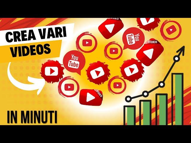 Crea video in pochi minuti per monetizzare su YouTube