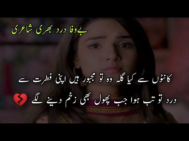 Best Collection of Bewafa Sad Poetry | 2 Lines Judaai Poetry | Urdu Ghanzada Shayari | Urdu Poetry