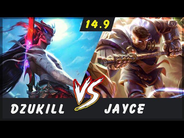 Dzukill - Yone vs Jayce TOP #2 Patch 14.9 - Yone Gameplay