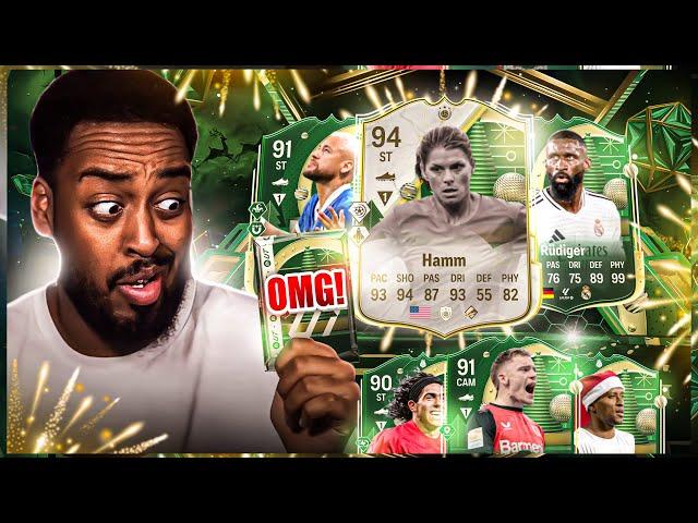 ENDLICH MEIN ERSTE WW ICON35x WINTER WILDCARDS TEAM 2 GEZOGEN ft. HAMM & NEYMAR | EA FC 25