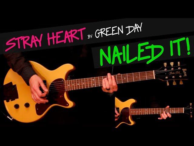 Stray Heart - Green Day guitar cover (exactly as Green Day plays) +chords