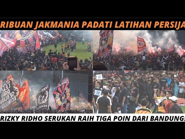 MOMEN CURVA NORD PERSIJA BERI SEMANGAT MACAN KEMAYORAN JELANG TANDANG KE PERSIB BANDUNG