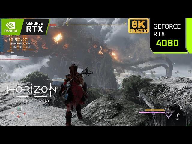 Horizon Forbidden West PC | RTX 4080 8K DLSS 3.7 Very High Settings | i7 10700F | PC Performance