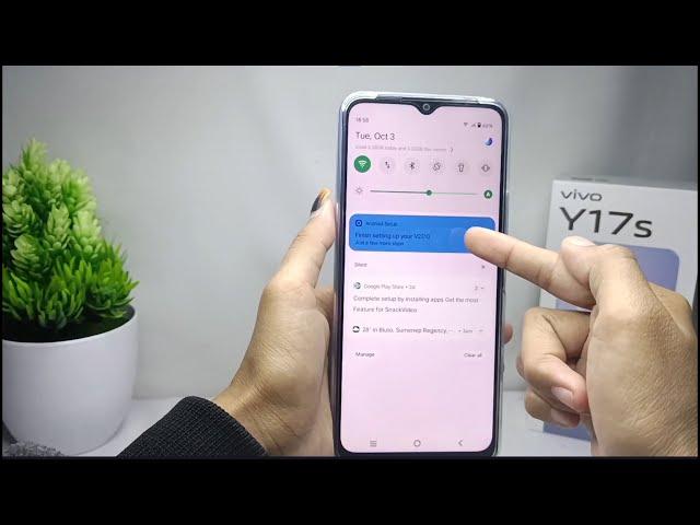 Vivo Y17s | Finishing Set Up Progress