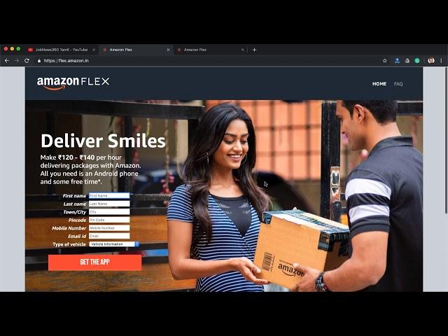 How to Apply for Amazon Flex Delivery Jobs in Tamil?