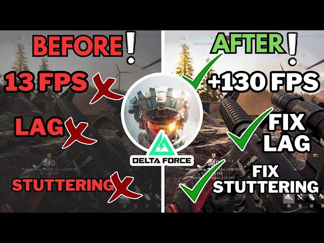  Ultimate Delta Force FPS Boost: Fix Lag, Stuttering & FPS Drops Instantly! 