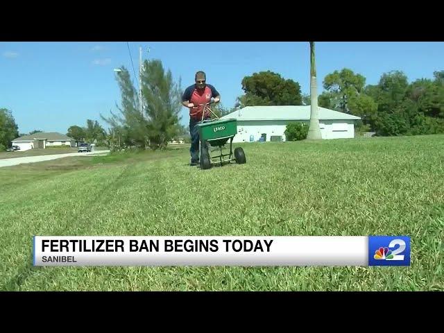 Fertilizer bans begin for Sanibel, Naples and Marco Island