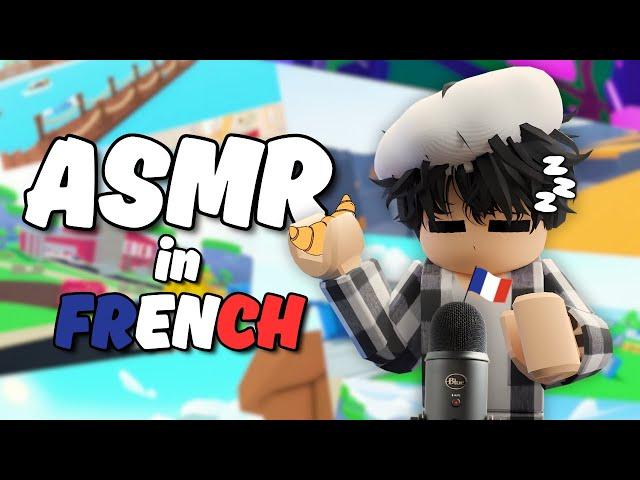 Roblox ASMR in FRENCH  (lots of whispers, ice globes, tapping, ...) 