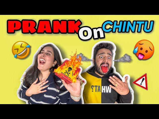 PRANK ON CHINTU | FUNNY PRANK GONE WRONG | NACH ️