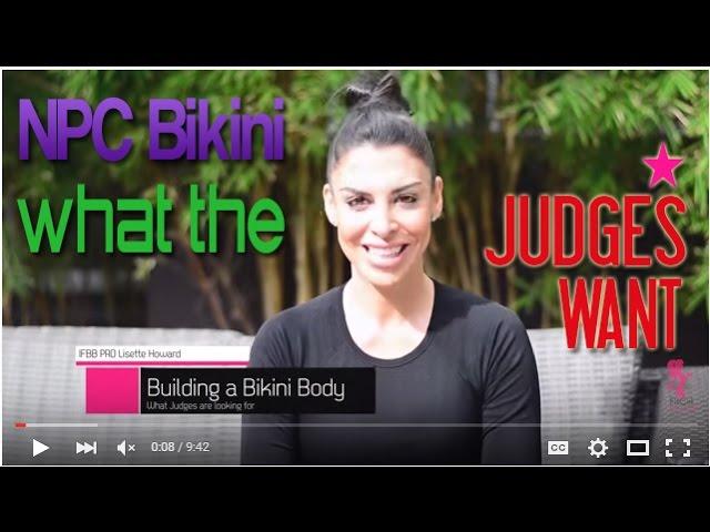 What the Judges Look For: NPC Bikini Division (National Physique Comittee)