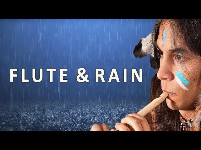 Native American Flutes and Rain - Calm Music, Work Music, Study Music, Relaxing, Deep Sleep