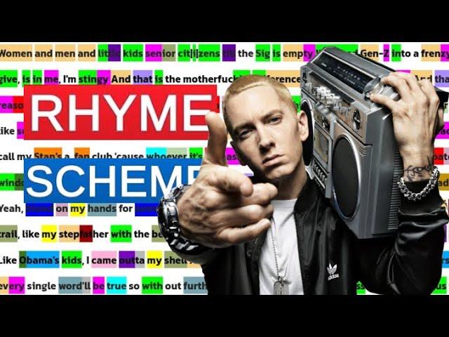Eminem - Parables Remix | Rhyme Scheme