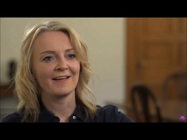 Liz Truss on Newsnight talking tax