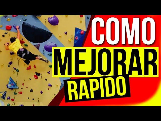 TÉCNICAS de ESCALADA para PRINCIPIANTES / CÓMO ESCALAR MEJOR -TÉCNICAS escalada DEPORTIVA / BÚLDER