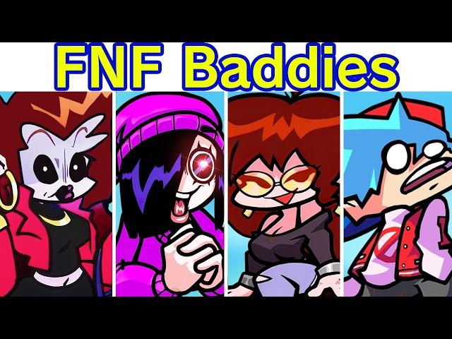 Friday Night Funkin' VS FNF Baddies Reloaded FULL WEEK + Cutscenes (FNF Mod) (Stalker Girl/Pico/GF)