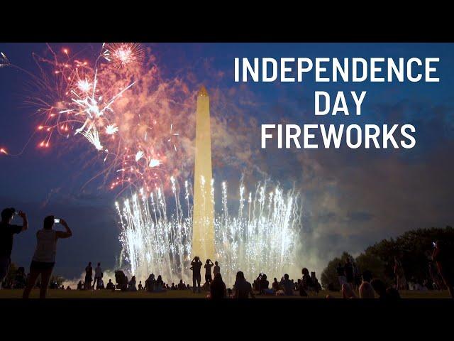 4th of July Fireworks Show  I  Washington DC