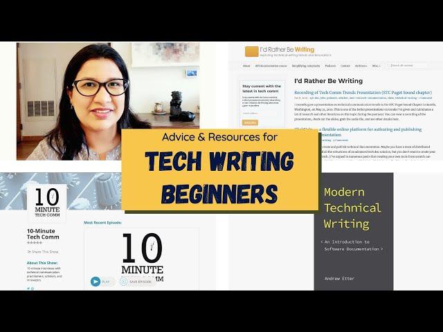 TECHNICAL WRITING BEGINNERS // Advice and Resources