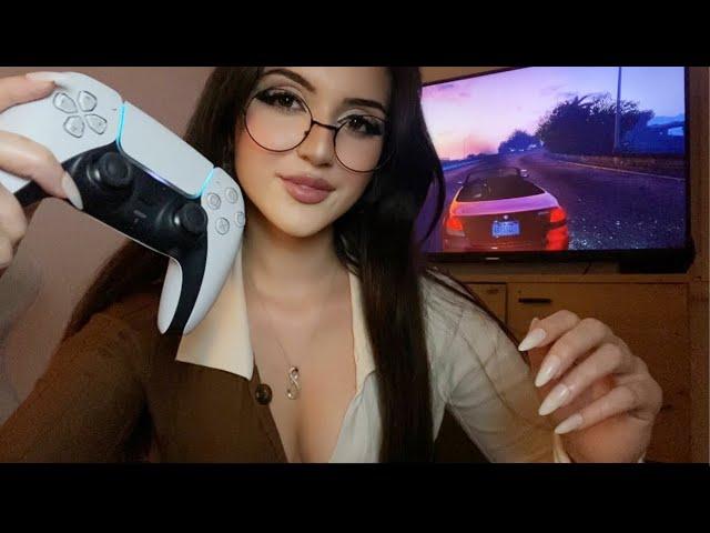 ASMR Your neighbour helps you fall asleep - Personal Attention, GTA V, shh, ...