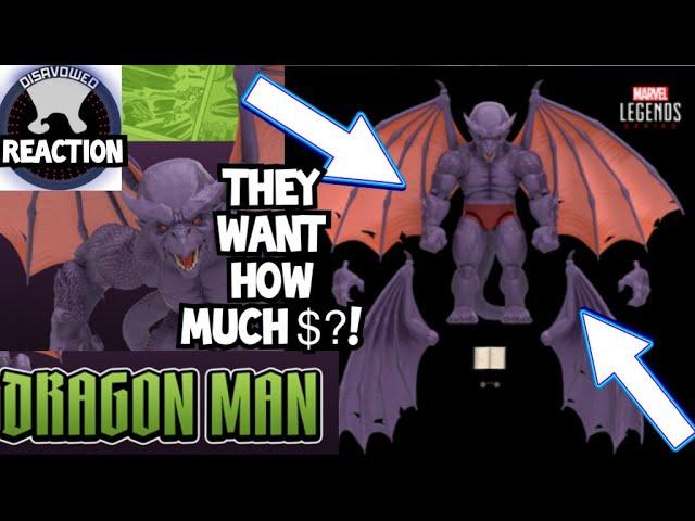 DRAGON MAN MARVEL LEGENDS HASBRO PULSE - IS IT WORTH IT? - Action Figure Reaction and Discussion