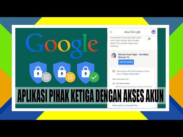 APLIKASI PIHAK KETIGA DENGAN AKSES AKUN