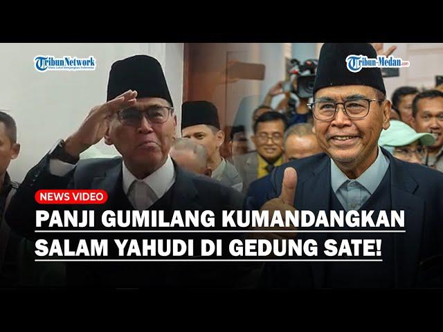 Panji Gumilang Lantang Beri Salam Yahudi 'Shalom Alaichem' di Gedung Sate, Wartawan: Oke Pak!