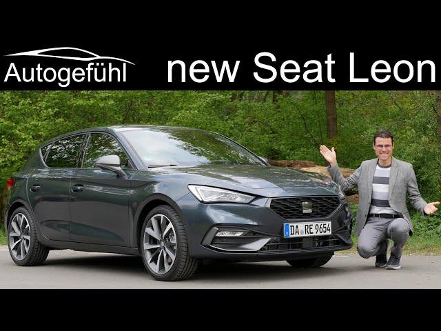 all-new Seat Leon FR 1.5 eTSI FULL REVIEW driving 2020 - Autogefühl