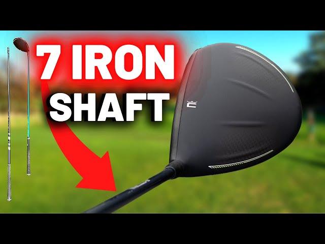 Cutting my BRAND NEW COBRA Driver To 7 IRON LENGTH (SHOCKING RESULTS)