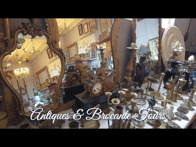 Exploring Vintage & Antique Treasures at a French Brocante Shop! #82