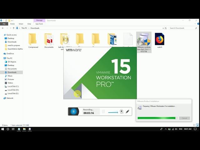 How to install VMware workstation Pro 15 with Serial Key