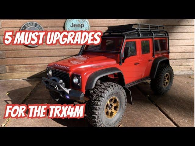 5 Must Upgrades For The Traxxas Trx4m