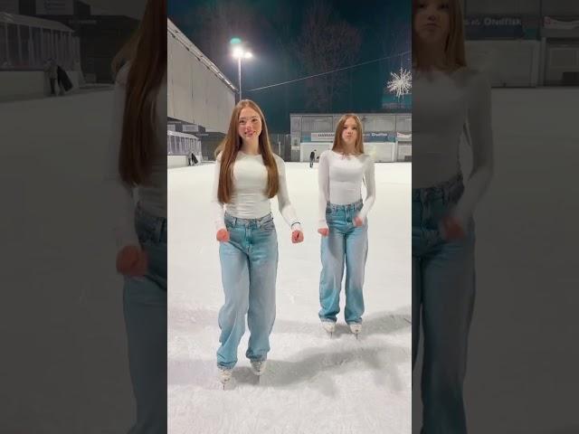 Wait.. #twins #iceskating #figureskating #dance #trending #shortvideo #shorts #beautiful