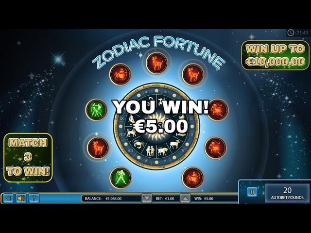 PariPlay - Zodiac Fortune - Gameplay Demo