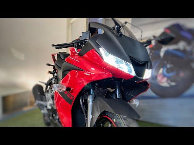 2021 Yamaha R15 v3 New Red Colour Detailed Review  | Exhaust Sound | On Road Price ?