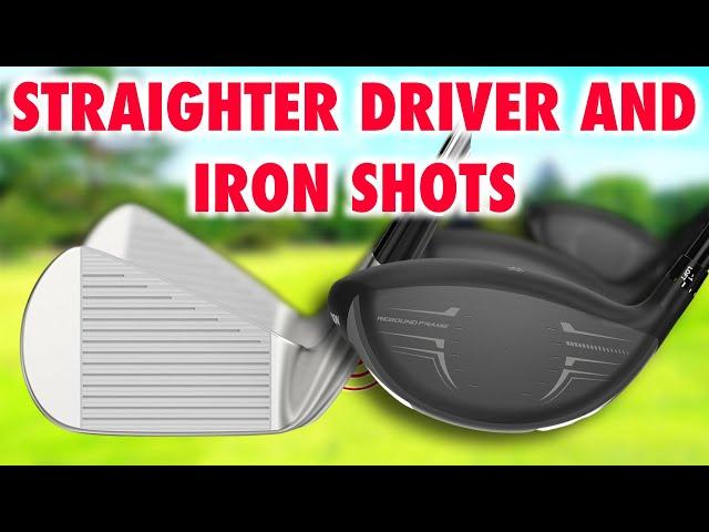 Straighter Driver And Iron Shots Every Time - Super Simple Golf Swing Drill