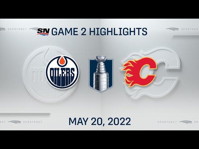 NHL Game 2 Highlights | Oilers vs. Flames - May 20, 2022