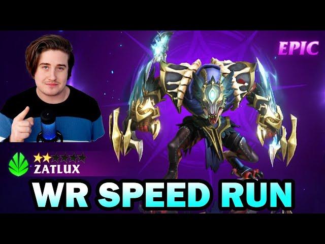 WR Speed Run - Zatlux to lvl. 60 - 1:32:200 || Awaken: Chaos Era