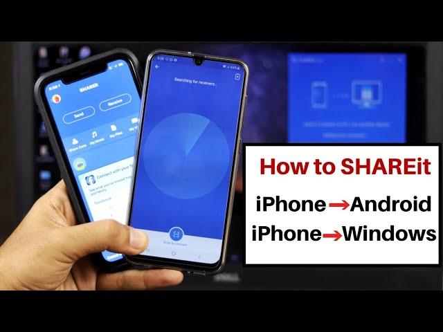 How to use SHAREit on iPhone, iPad & iOS