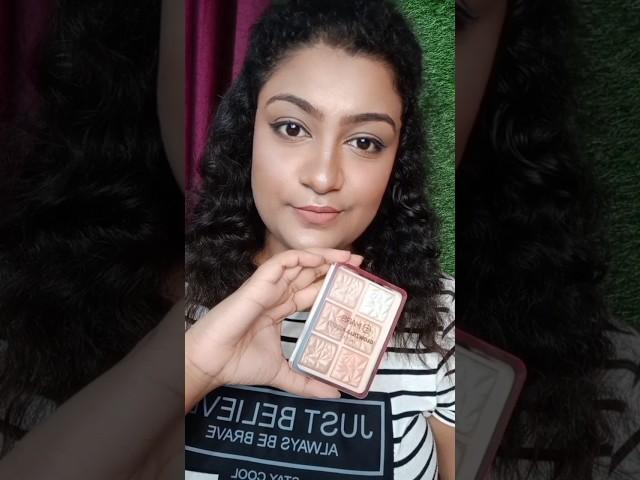 Highlighter under 300!!! MARS glowzilla highlighter palette - 1#review #youtubeshorts #highlighter