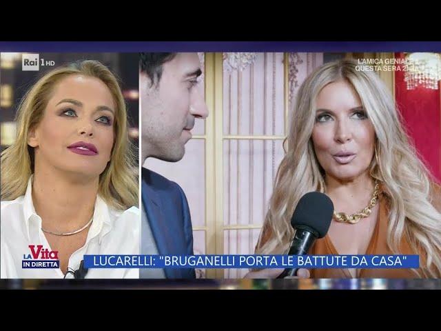 Bruganelli - Lucarelli, la lite continua - La Vita in diretta 11/11/2024