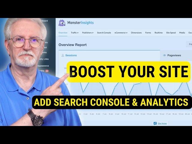 Unlock Google Search Console & Google Analytics on WordPress