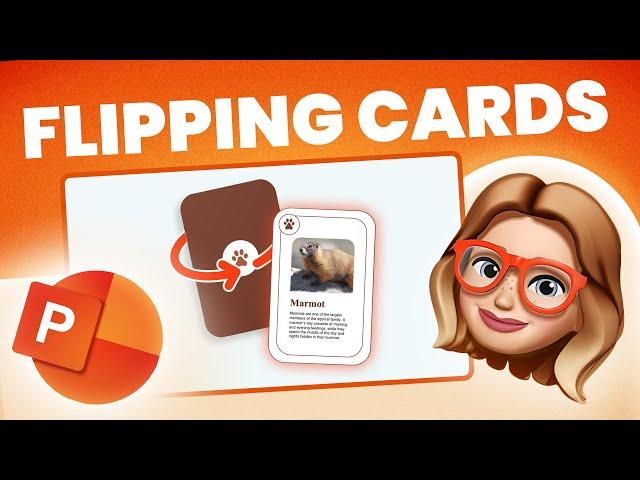 Mastering FLIPPING CARD in PowerPoint 