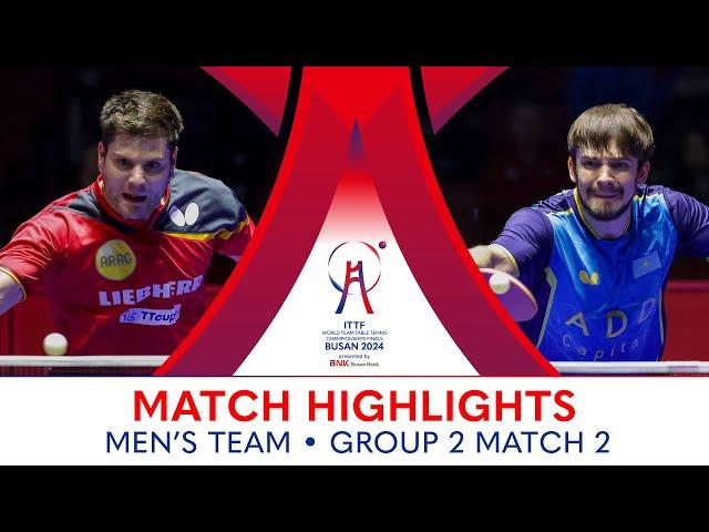 Dimitrij Ovtcharov (GER) vs Kirill Gerassimenko (KAZ) | MT G2 - Match 2 | #ITTFWorlds2024