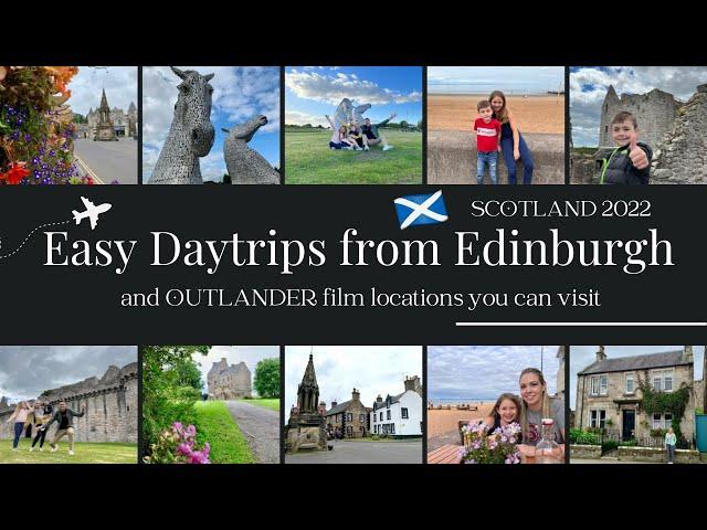 Easy Day trips from Edinburgh | Portobello Beach | Craigmillar Castle | Kelpies | Midhope | Falkland