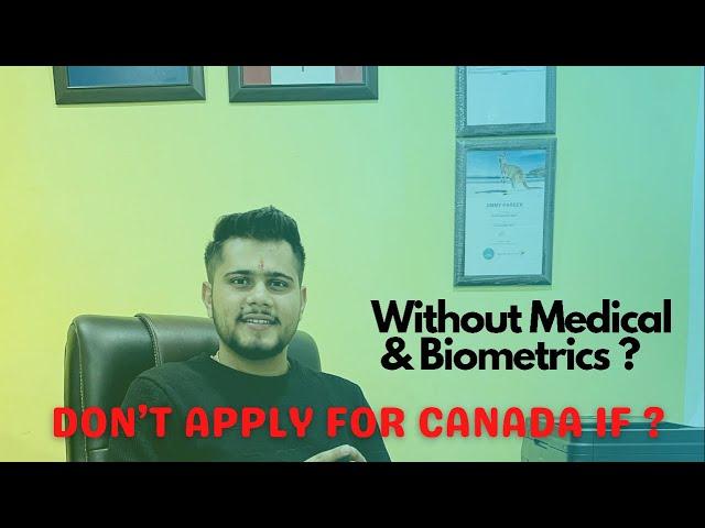 Don’t Apply for Canada || Without Medical and Biometrics || Quest Education || Chandigarh